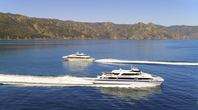 The Catalina Express ferries passengers from the mainland. | Photo courtesy Catalina Express