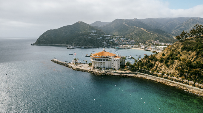 The iconic Casino overlooks Avalon Harbor. | Photo courtesy Love Catalina Island