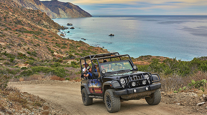 Visitors explore the island's interior on the Catalina Island Conservancy tours. | Photo courtesy Catalina Island Conservancy