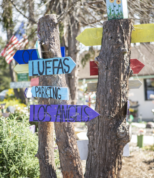 Luffa Farms Signs