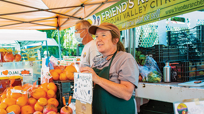 Friend's Ranches Ojai Valley Citrus at Ojai Certified Farmer's Market
