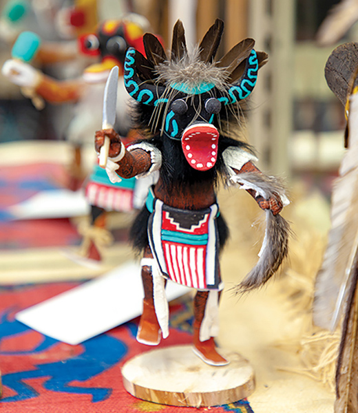 A kachina doll