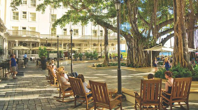 outdoor seating oahu