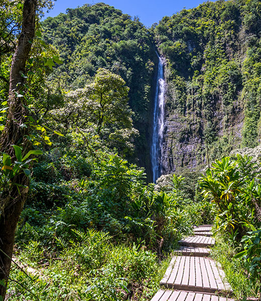 Waimoku Falls via Pipiwai Trail