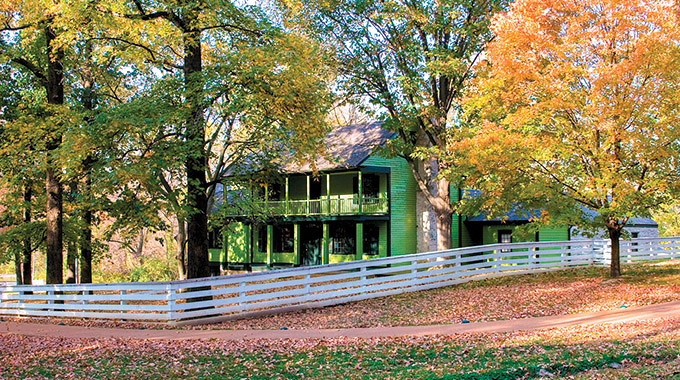 Ulysses S. Grant lived for a time at a home in St. Louis called White Haven. | Photo by David Newmann/Courtesy NPS