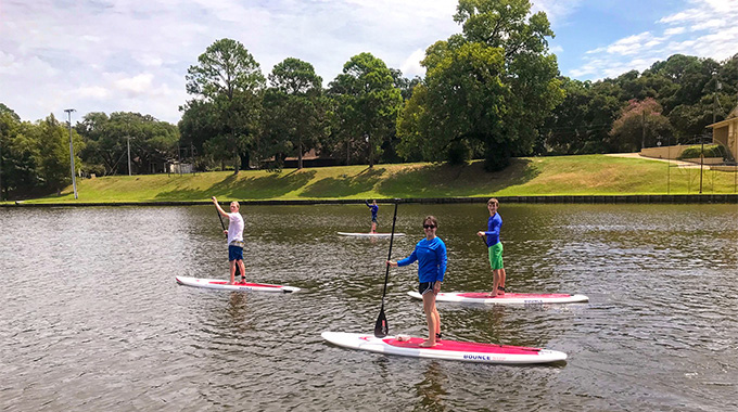 Start the new year with some exercise in the great outdoors on the Cane River in Natchitoches. | Photo by Julia Coleman-Kiefer / Cane River Paddle and Pedal Sports