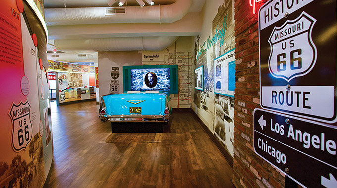 The History Museum on the Square pays homage to Route 66. | Photo by Bruce N. Meyer