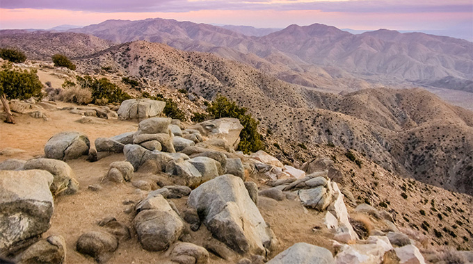 Keys View in Joshua Tree National Park