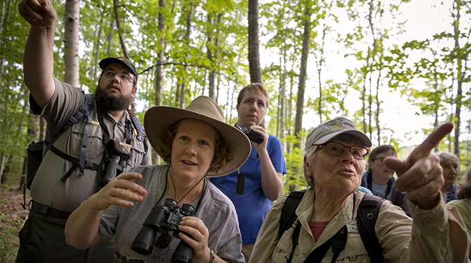 Sign up and deepen your understanding of the nature around you. Be aware that face masks are now required in all federal buildings and lands. | Photo by Friends of Acadia/NPS