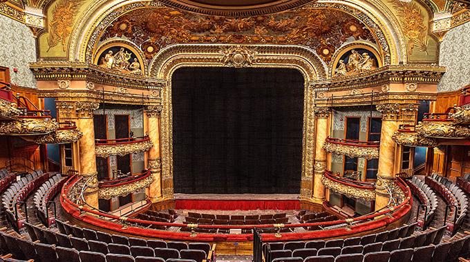 The interior of the Emerson Colonial Theatre is a show in and of itself. | Photo by Patrick Farrell