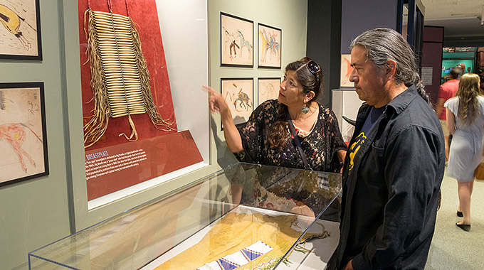 The Peabody Museum, 1 of Harvard's 4 museums of science and culture, has exhibits on archaeology and ethnology. Photo courtesy President and Fellows of Harvard College