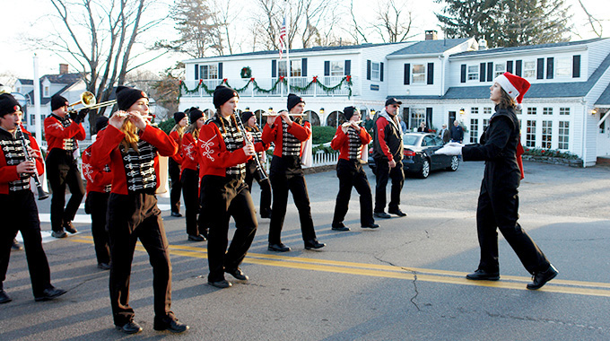 The Christmas by the Sea parade in Ogunquit, Maine. | Photo by Eric J. Taubert / Ogunquit Barometer.com