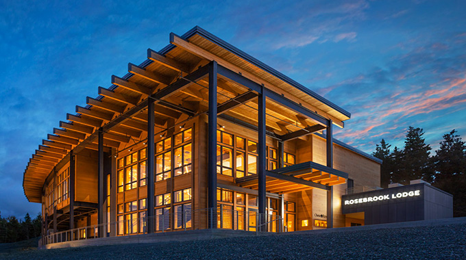 The new Rosebrook Lodge at Bretton Woods is a cozy refuge from the winter elements, and a place to toast all that gives this frozen season its own magic. | Photo courtesy Omni Mount Washington Resort