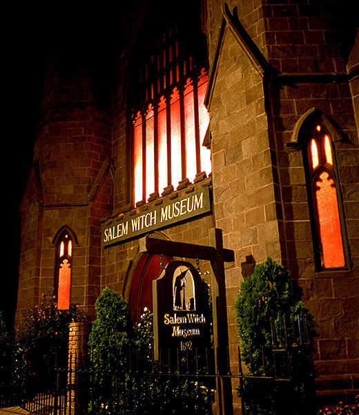 Salem Witch Museum. | Photo by Robert Duschenne / Courtesy Salem Witch Museum