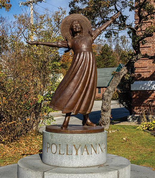 Littleton Pollyanna statue