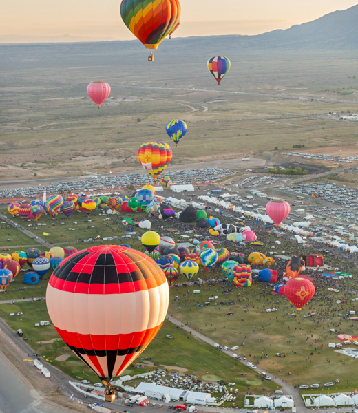 Photo by Angelina Peace/Albuquerque International Balloon Fiesta
