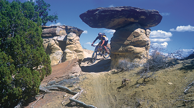 Get up close to unique New Mexico landscape at the High Desert Trail System in Gallup. | Photo by Steve Larese