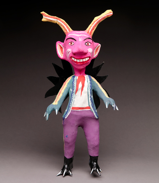 Pink-Face Judas Figure