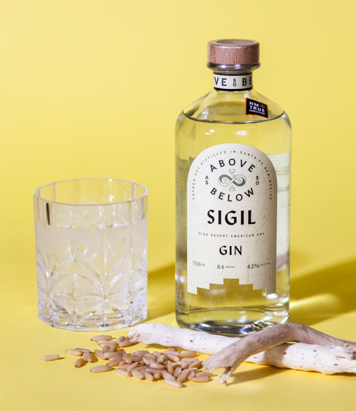 Bottle of Sigil Gin