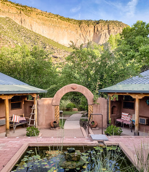 Cañon del Río’s lily pond