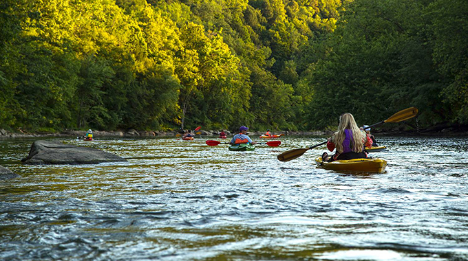 allegheny kayaking