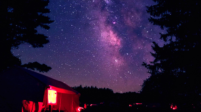 For astronomy enthusiasts, the annual Black Forest Star Party in Cherry Springs State Park is an opportunity to learn, observe, and converse about the wonders and mysteries that are tantalizingly bright here yet still so distant. | Photo by Terence Dickinson