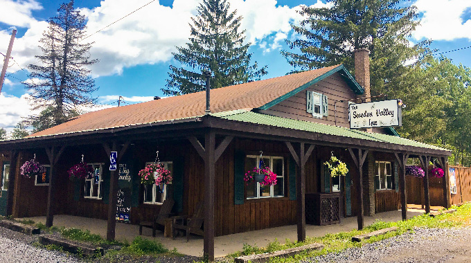 Coudersport’s population is sparse, but you will commingle with locals at the Sweden Valley Inn: a tavern and restaurant that also serves up entertainment in the form of live Pennsylvania Lottery games. | Photo courtesy Sweden Valley Inn