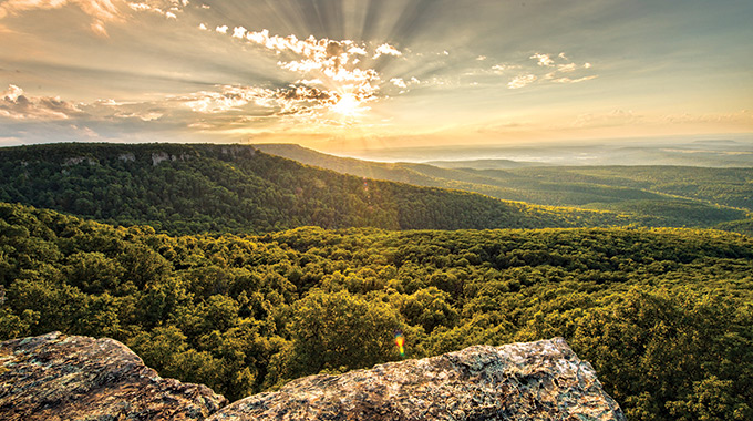 Cameron Bluff at Mount Magazine State Park