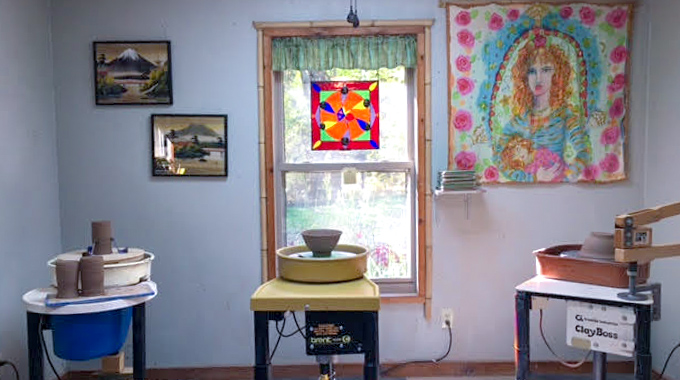 Tricia Ferrell's studio