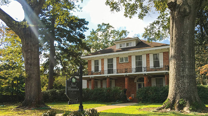The fictional Eatenton family home from "Steel Magnolias" in Natchitoches, Louisiana, is now a bed and breakfast. Photo by Maggie Bowles/Louisiana Office of Tourism
