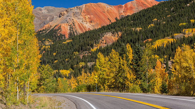 U.S. 550 passing through Silverton and Ouray, Colorado