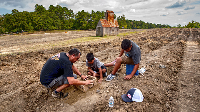 At Crater of Diamonds State Park in Murfreesboro, Arkansas, visitors can dig for diamonds and keep the gems that they find. | Photo courtesy Arkansas Department of Parks, Heritage and Tourism