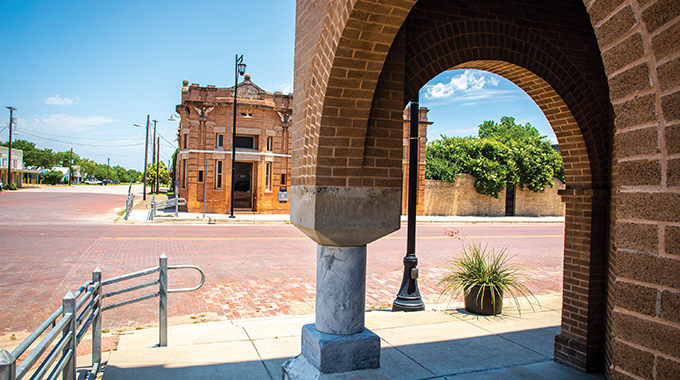 The Bartlett National Bank Guest House is a two-bedroom vacation rental with authentic, ornate details. | Photo by Fossum Studios/Courtesy of Jennifer Welch 