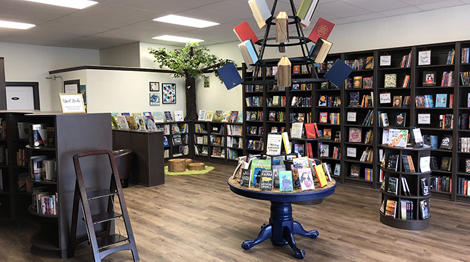 books and barrel bookstore interior