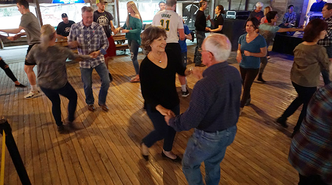 Swing dance lesson by Michelle Simmonds at Gruene Hall. | Photo courtesy Gruene Hall