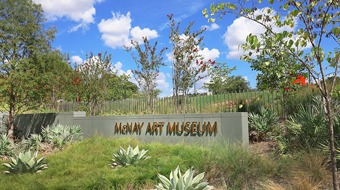 Entrance of the McNay Art Museum in San Antonio. | Photo courtesy McNay Art Museum