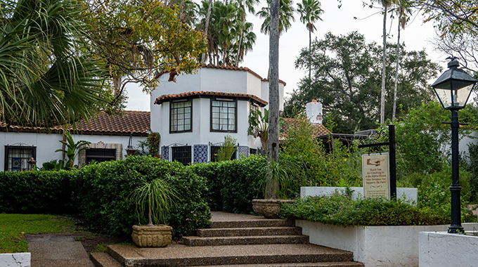 Quinta Mazatlan is a Spanish-revival estate surrounded by tropical gardens. | Photo by Gabbro/Alamy Stock Photo