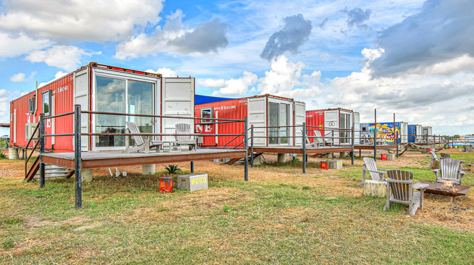 Flophouze Shipping Container Hotel