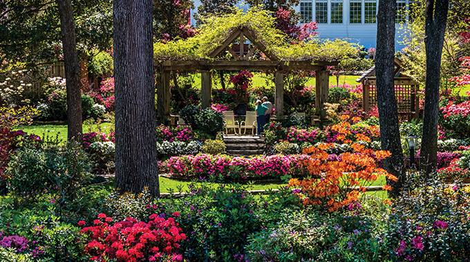 Pyron Garden | Photo courtesy Visit Tyler/Ronald Rang