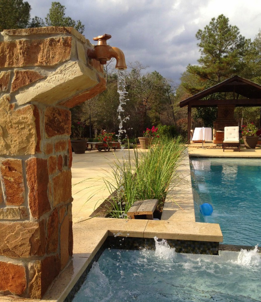 The pool at Deer Lake Lodge Spa Resort