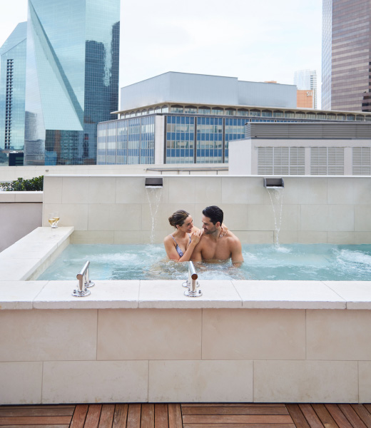 A plunge pool at the Thompson Dallas. | Photo by Gus Schmiege