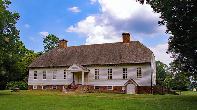 Patrick Henry is said to have conceived his famous “Give Me Liberty” speech in Scotchtown, the only original standing home of his that’s open to the public. | Photo courtesy Beltway Photos