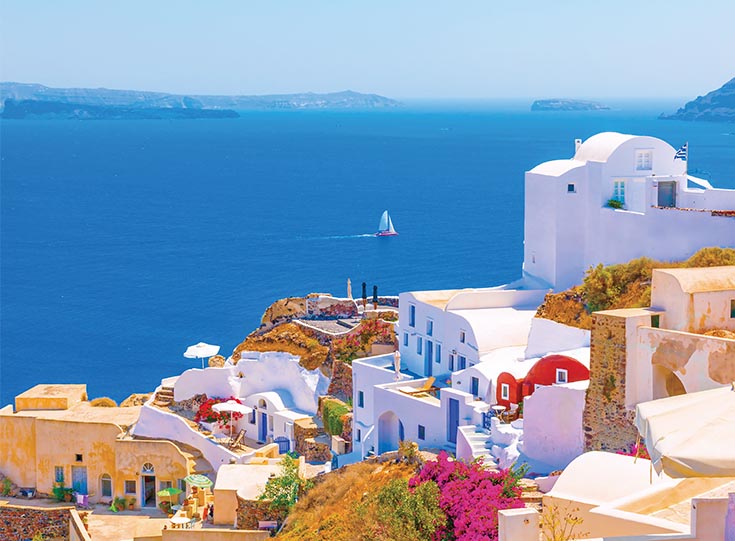 Greece coast line Greece coast line