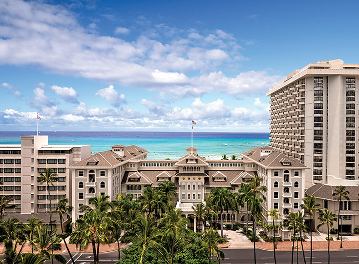 View of Moana Surfrider, a Westin Resort & Spa View of Moana Surfrider, a Westin Resort & Spa