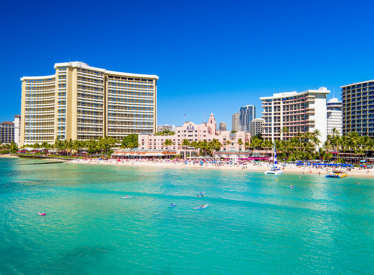 View of The Royal Hawaiian, a Luxury Collection Resort View of The Royal Hawaiian, a Luxury Collection Resort
