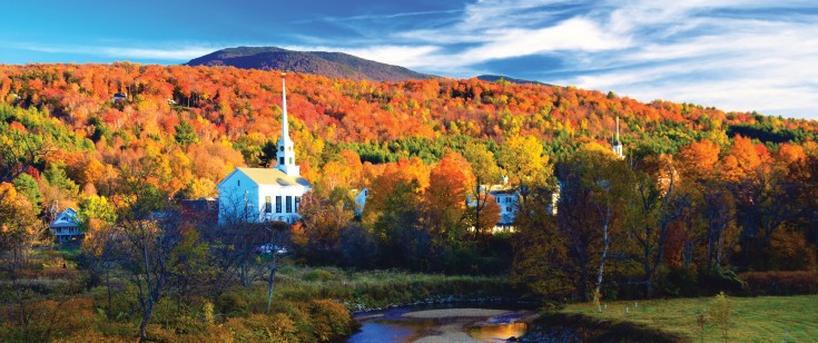 Church in Stowe, Vermont Church in Stowe, Vermont