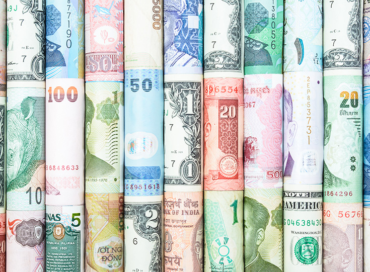 Various currency