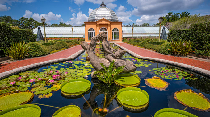 New Orleans Botanical Garden's Conservatory of the Two Sisters