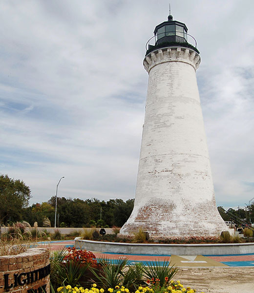 Restored following hurricanes Georges and Katrina, Round Island Lighthouse welcomes visitors. | Photo courtesy Coastal Mississippi